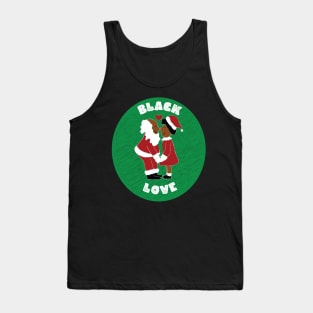 Black Love Black Santa & Mrs. Claus Christmas Tank Top